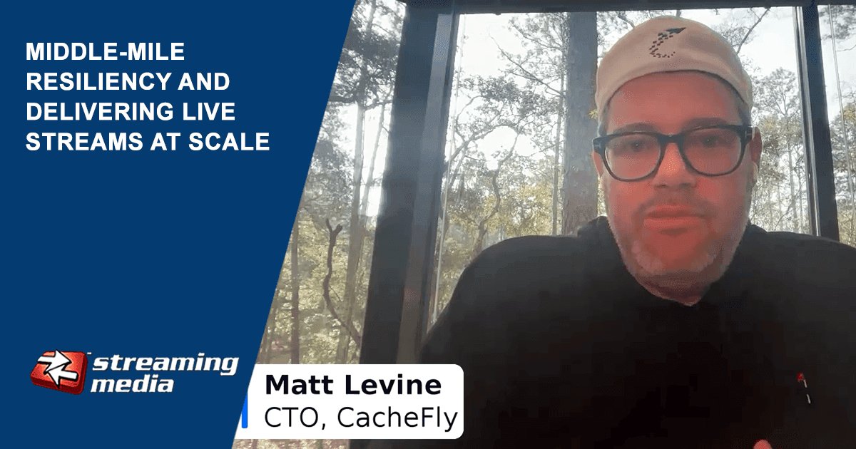 Middle-Mile Resiliency and Delivering Live Streams at Scale