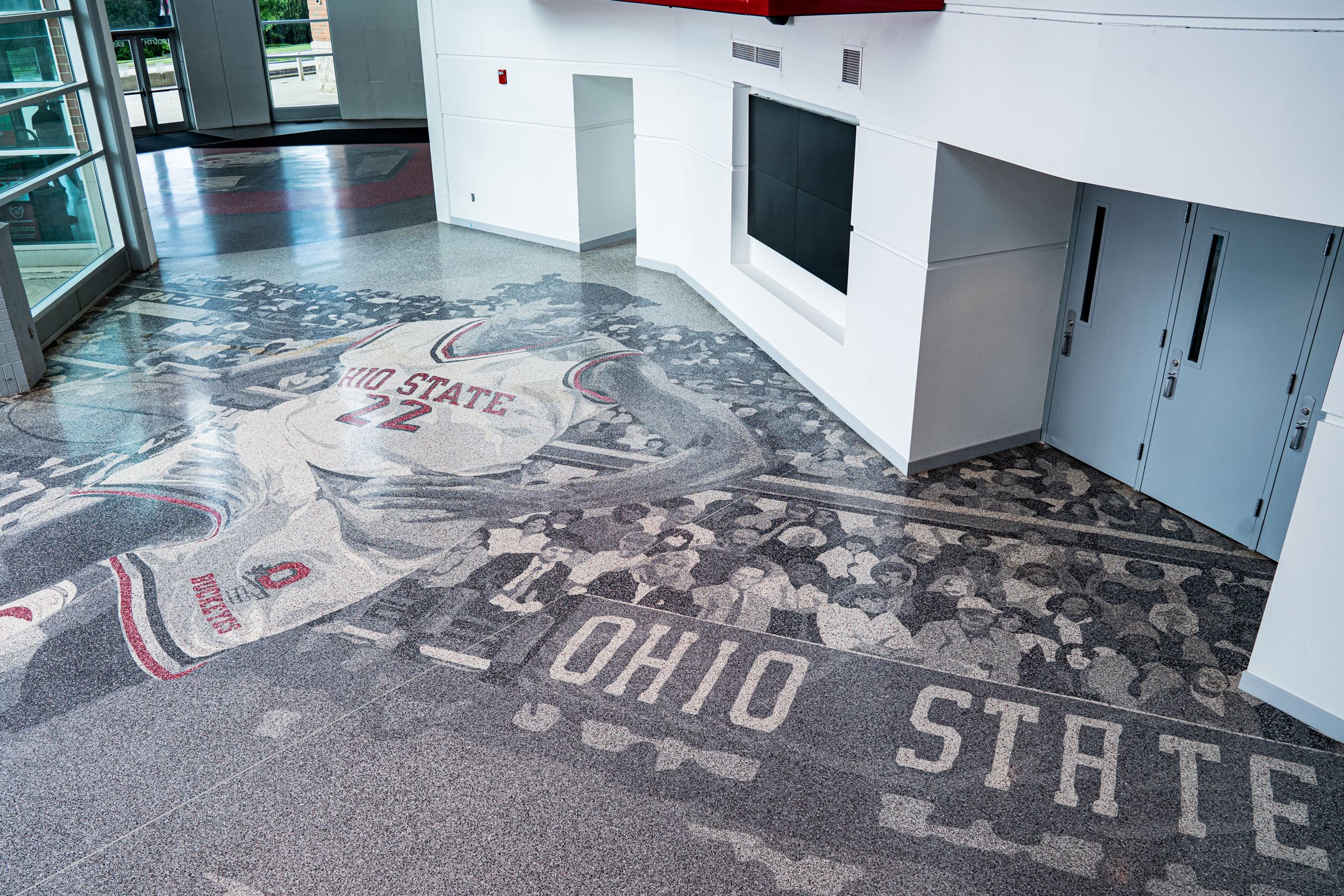 Impressive Terrazzo Still Shines at OSU Schottenstein Center