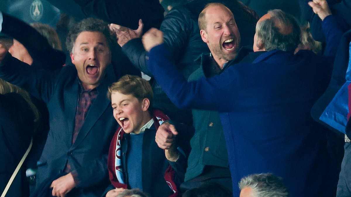 Inside Prince William's cosy relationship with Aston Villa's stars - and why secret posting on message boards proves he's a true football fan