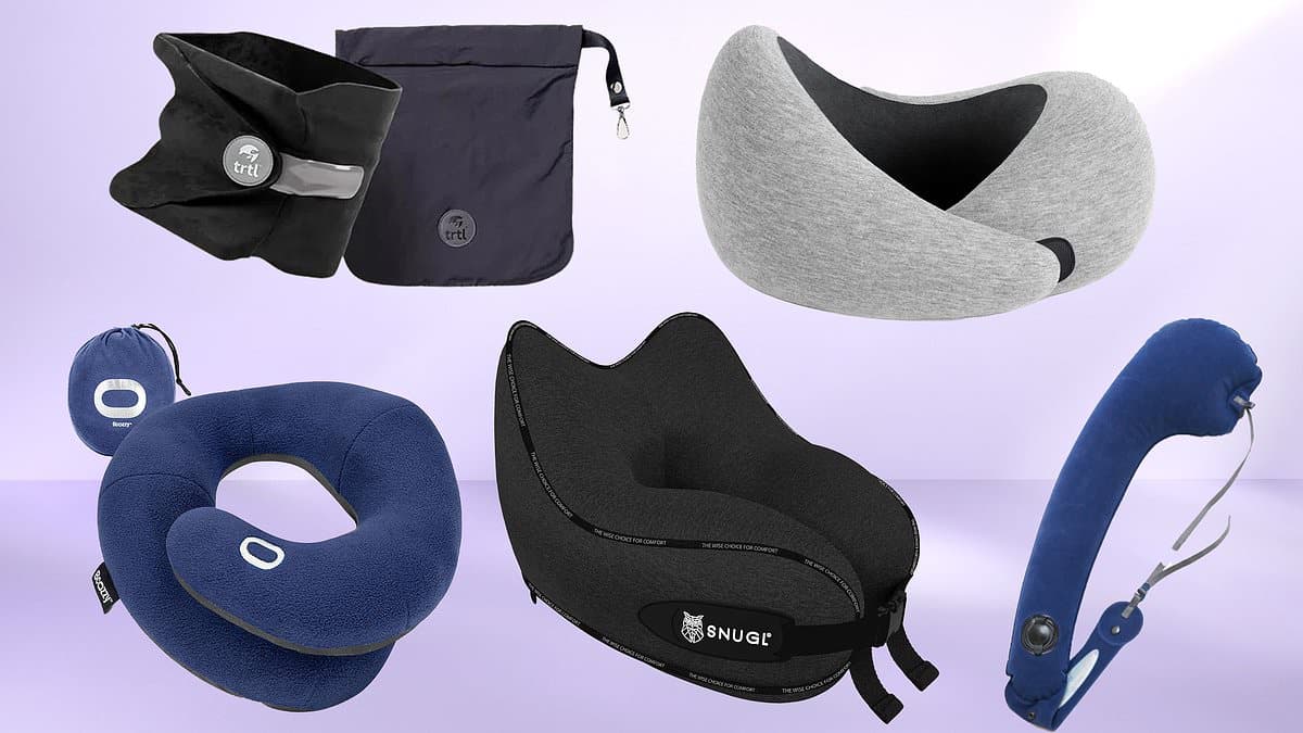 Best travel pillow: I'm a travel editor who takes dozens of long-haul flights - these are the pillows I would never be without, including one you can pick up at almost any airport