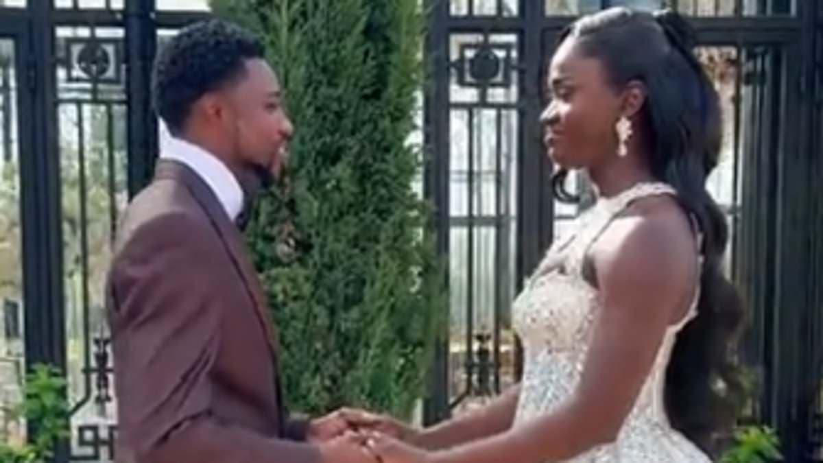 Team USA Olympics star Noah Lyles slammed for 'horrible' reaction to his wife's wedding dress reveal