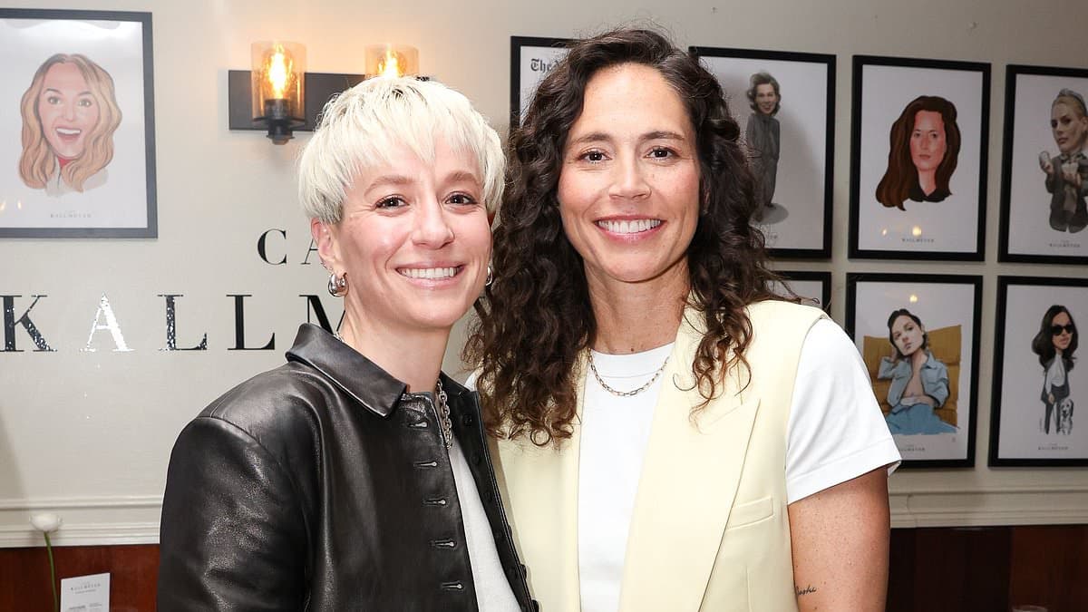 Fans poke fun at Megan Rapinoe as she makes cringeworthy solo return to joint podcast after shock Sue Bird split