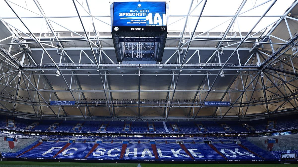 German football rocked after a man was found dead inside the toilets of stadium by cleaner