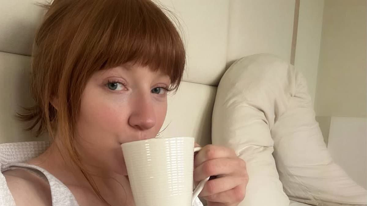 Pregnant Nicola Roberts reveals she had 'surgery at 22 weeks to help keep baby in' as she takes doctors' advice to rest for her final trimester
