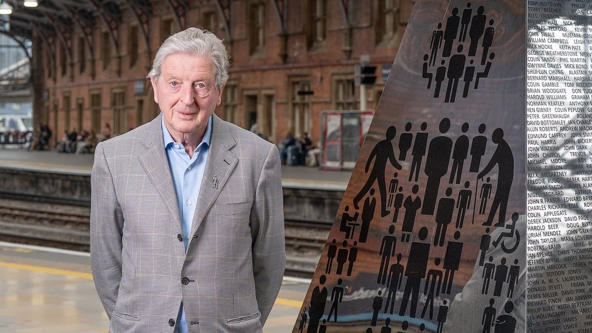 'I was humbled': Former England boss Roy Hodgson backs memorial in Bristol to raise awareness of prostate cancer - with former Mail Sport journalist among those celebrated