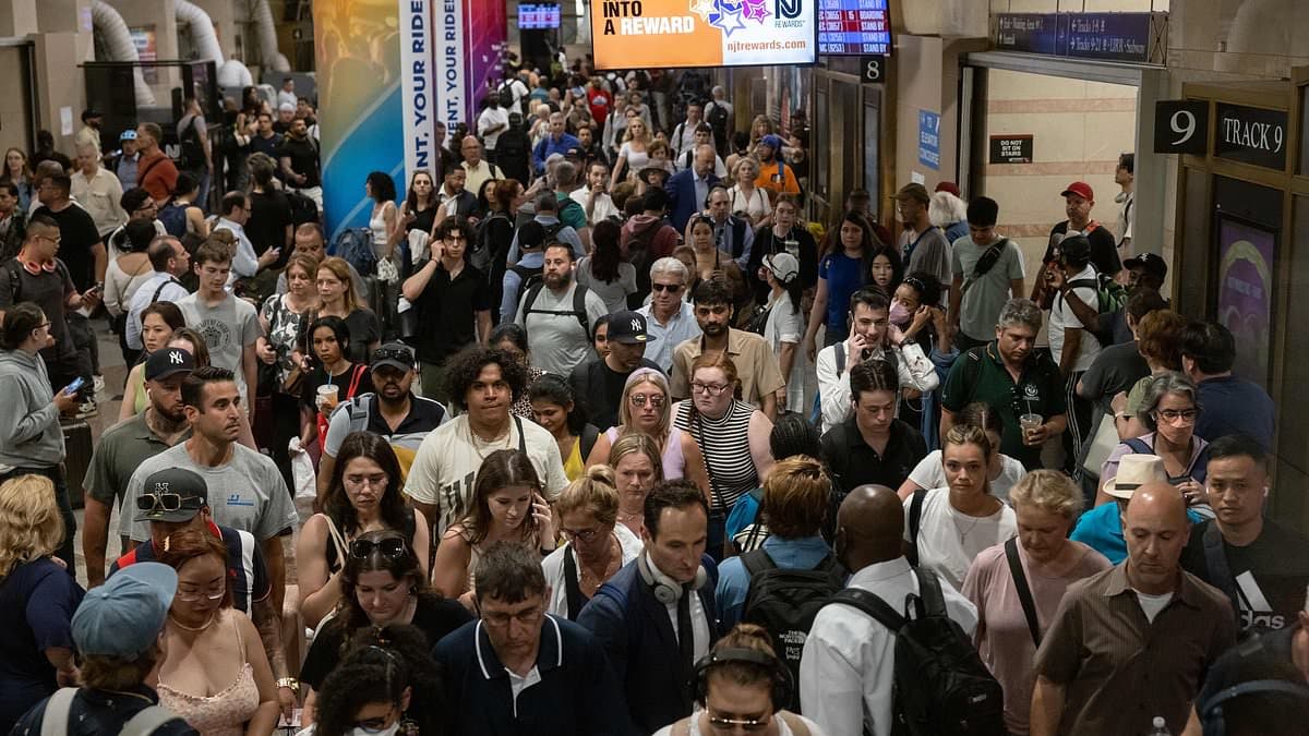 Millions of commuters in two states are told to work from home this summer for surprising reason as cost of train ticket to increase 11-fold on certain days
