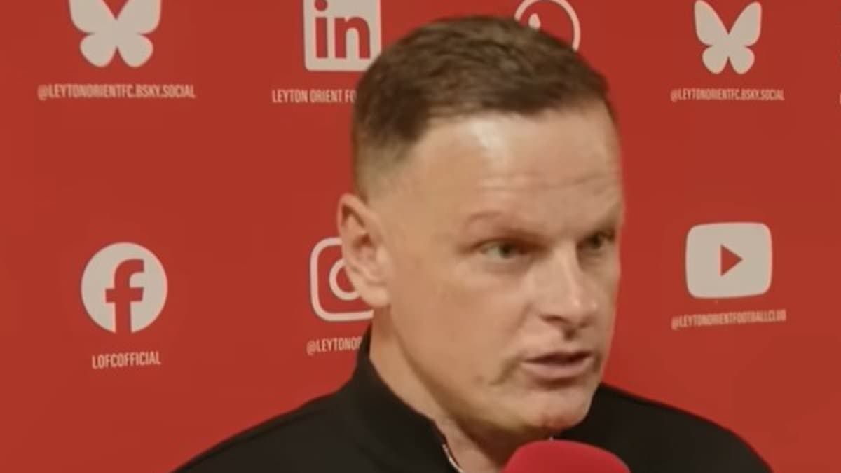 Football manager gives most brutal interview ever: Furious boss labels players a 'disgrace', slams them for celebrating with their families and says 'I've wasted 10 months of my career on them'