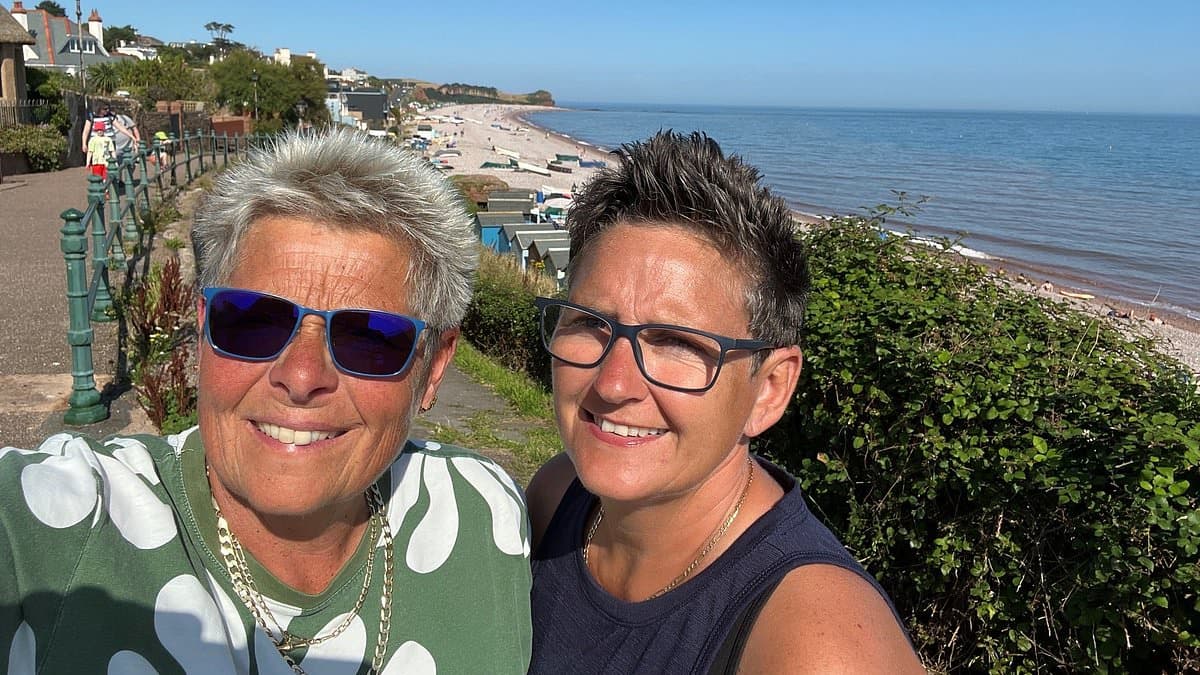 Somerset couple reveal how they bought a caravan and now holiday 240 nights a year for just £3.60 per person - and get access to a private beach