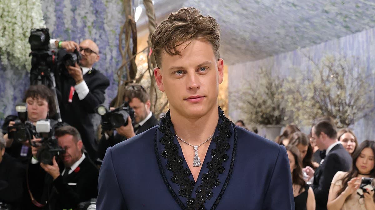 Joe Burrow flies solo at Met Gala as quarterback enjoys NFL boys night at glitzy event without Olivia Ponton
