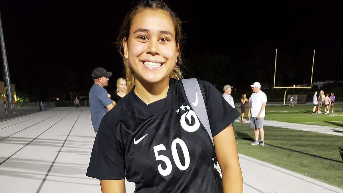 Scandal as female World Cup soccer player is accused by police of raping baby-faced boy, 14, up to 'three times a week'