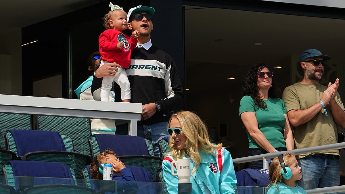 Brittany Mahomes celebrates Mother's Day with Patrick and kids by watching their soccer team blow out NWSL rival