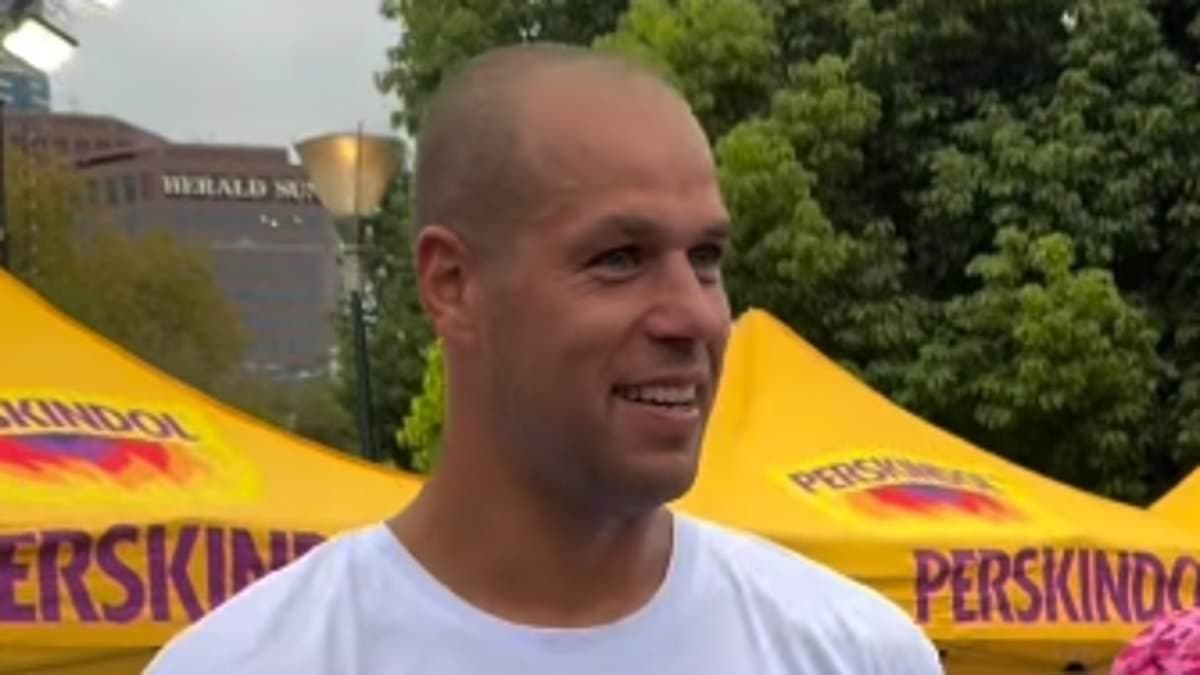 Buddy Franklin shows off dramatic physical transformation as the footy legend's new sport leaves him looking VERY fit