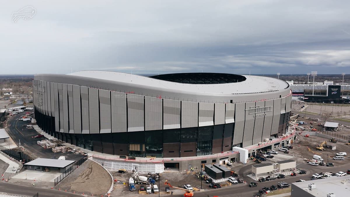 NFL reveals opening day for Bills' new stadium as team gives sneak peak of its $2.2billion home