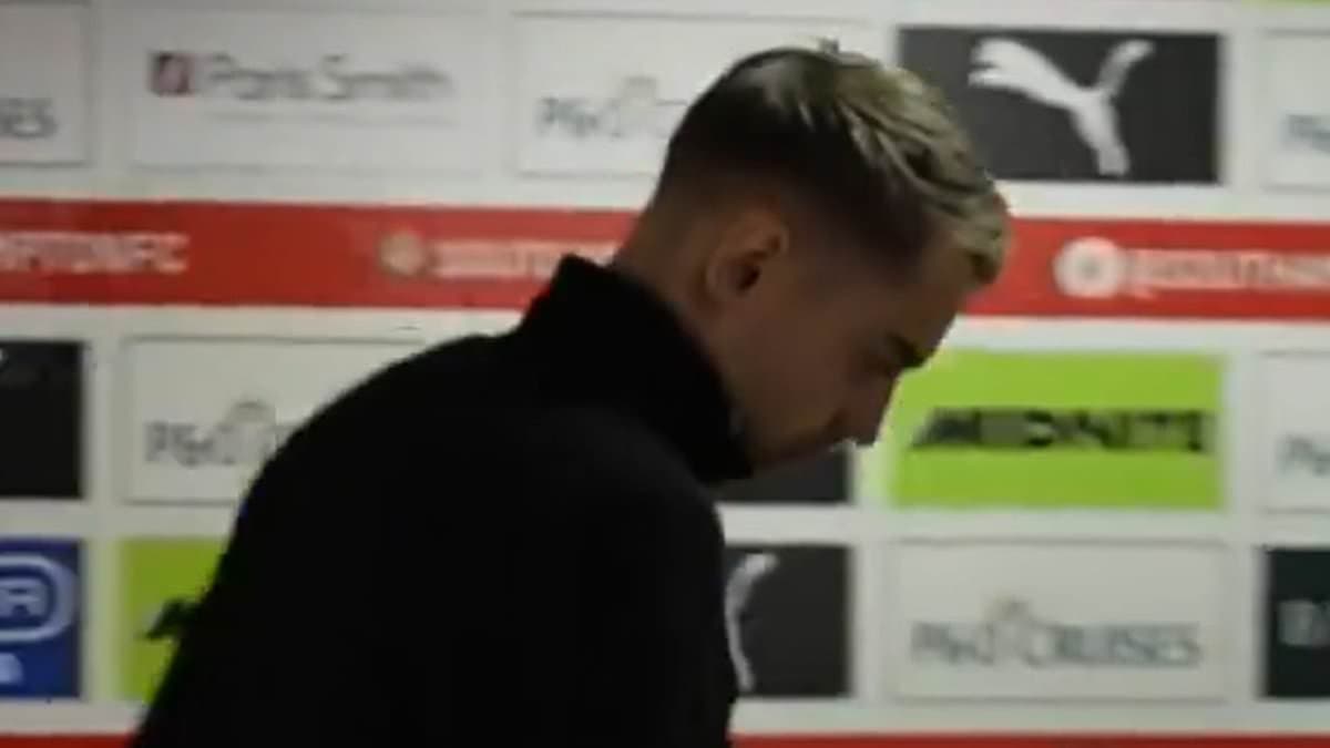 Southampton manager WALKS OUT of interviews after VERY direct Spygate question which left press officer demanding: 'Show some respect' - and Saints could STILL be thrown out of the play-offs