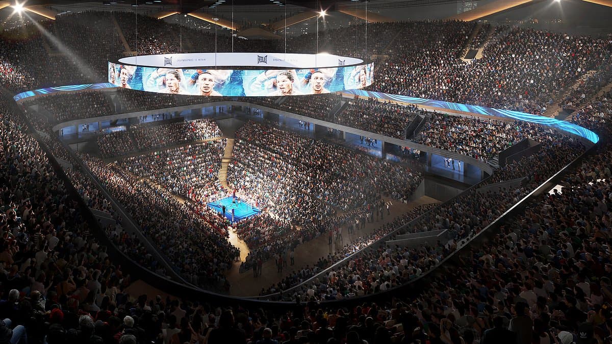 Revealed: New plans emerge for the UK's biggest-ever arena - the 'London Colosseum' - to be built in the Olympic Park and host 25,000 fans for sports including NBA Europe
