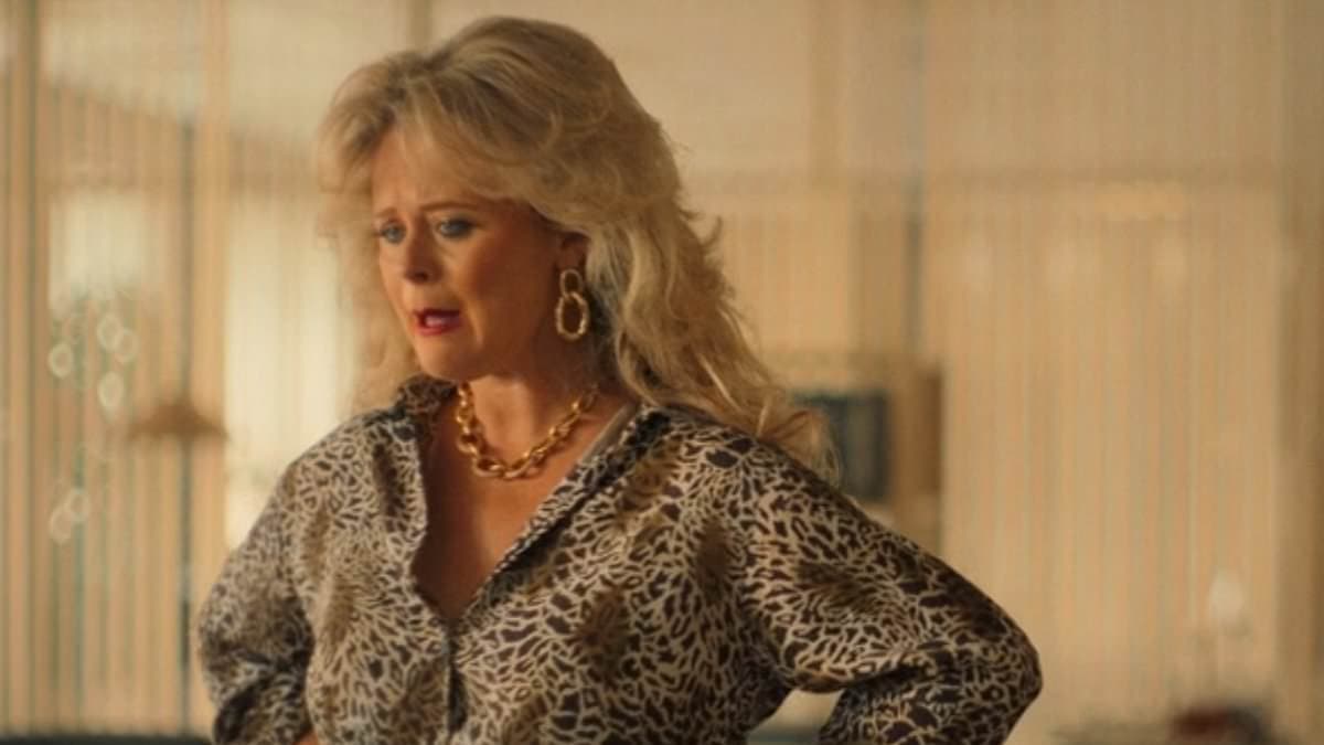 Emily Atack displays her weight loss in Rivals season two as she makes a raucous return as Sarah Stratton