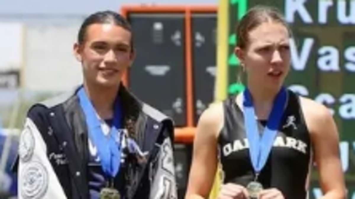 Mom of trans athlete at center of high school track controversy fumes at rule allowing girls to share top podium spot