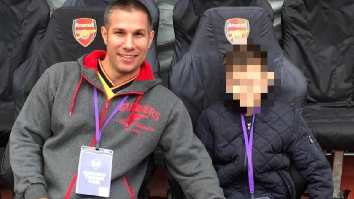 Wife of father who was crushed to death reveals 'one saving grace' of doing something he loved when died - watching his son play soccer