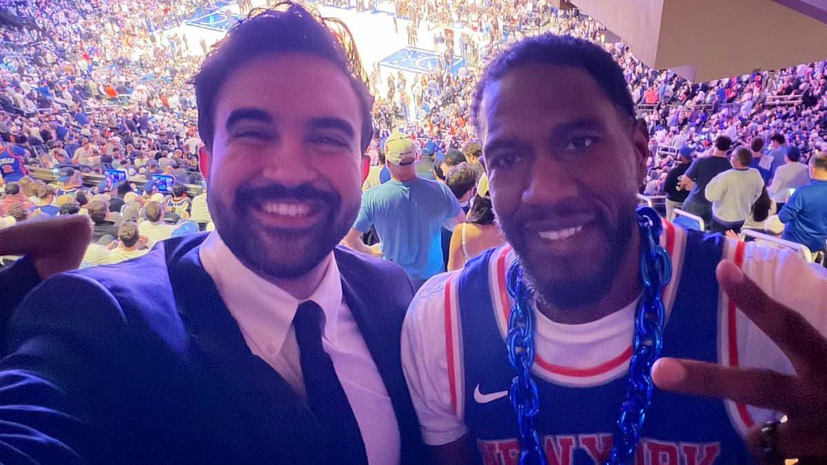 NYC's socialist mayor posts photo of himself enjoying Knicks game in $700-a-ticket seats
