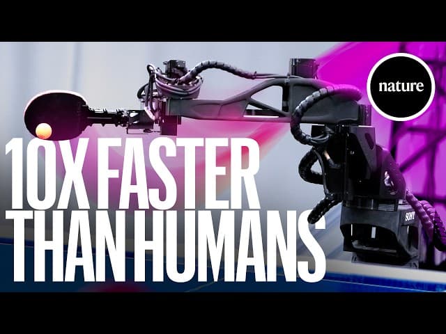 This Ping Pong Robot Can Beat Elite Human Players