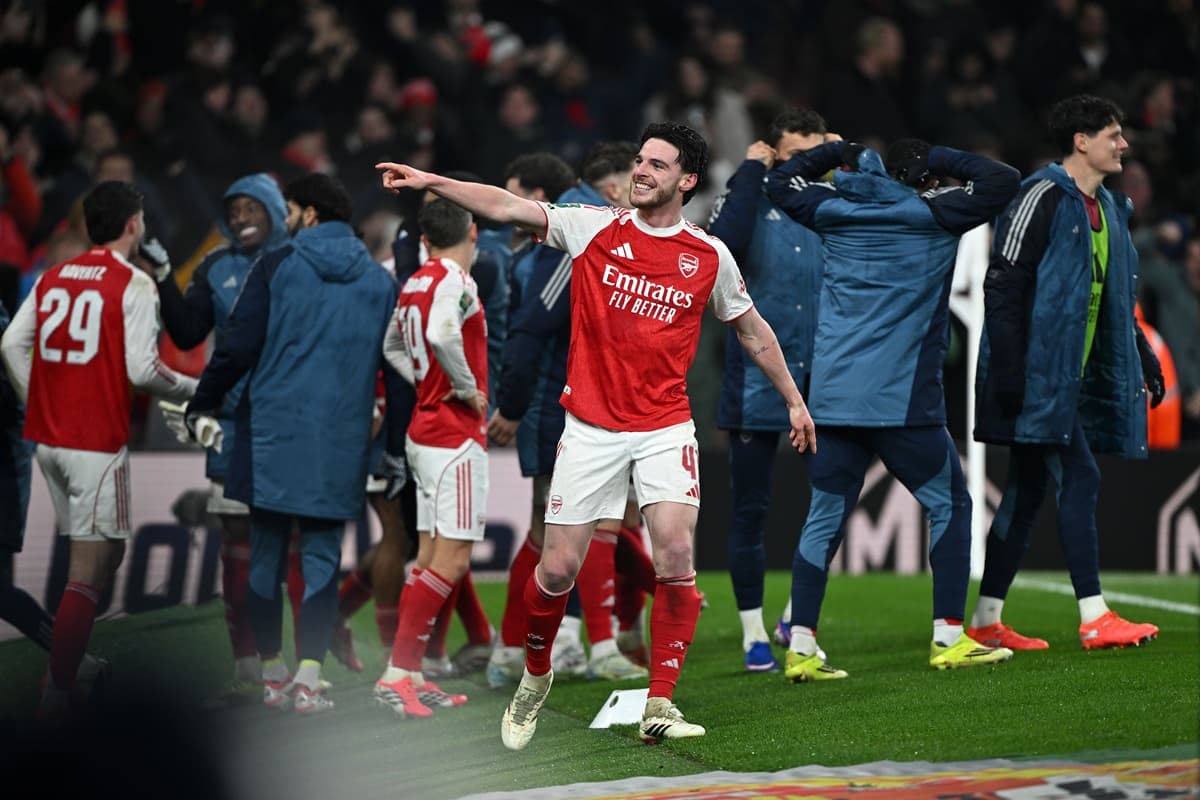 Declan Rice reminds us that he told us about Arsenal’s title challenge