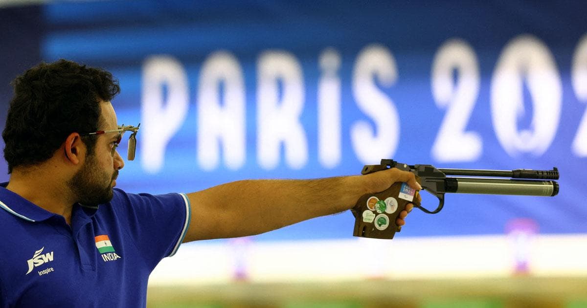 India's Shiva Narwal Wins Gold At ISSF Junior World Cup