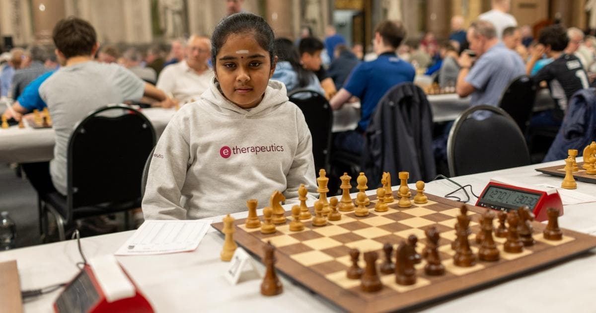 Bodhana Sivanandan Achieves Top Ranking in English Chess