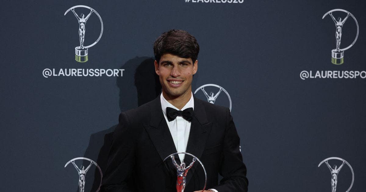 Carlos Alcaraz, Aryna Sabalenka Win Top Laureus Honours