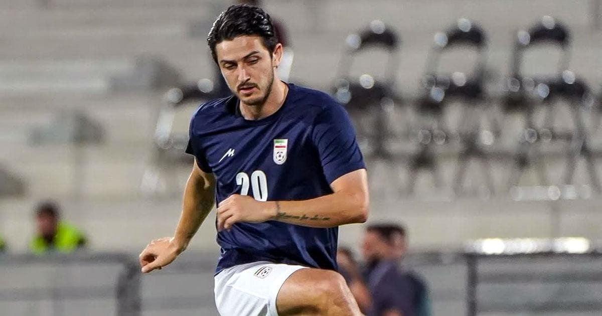 Iran footballer Sardar Azmoun kicked off national team for 'disloyalty to government'