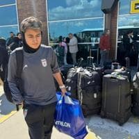 Iran women's football team arrive in Türkiye on way home