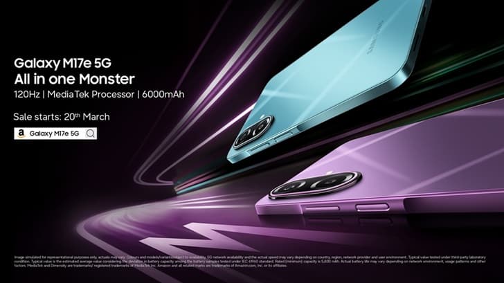 Samsung Launches Galaxy M17e 5G, Redefining the Smartphone Experience for India’s Young, On-the-Go Generation