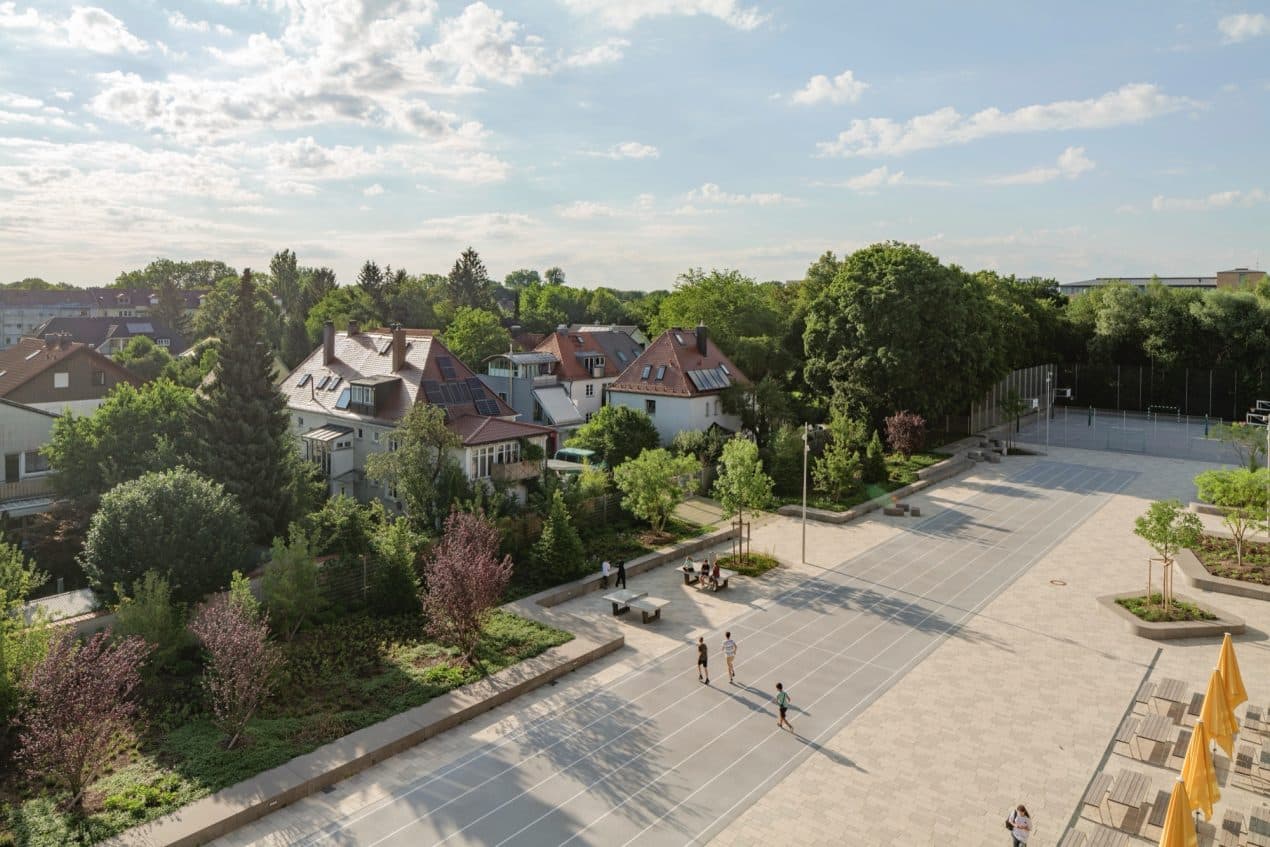 Marieluise-Fleißer-Middle-School by WES LandscapeArchitecture