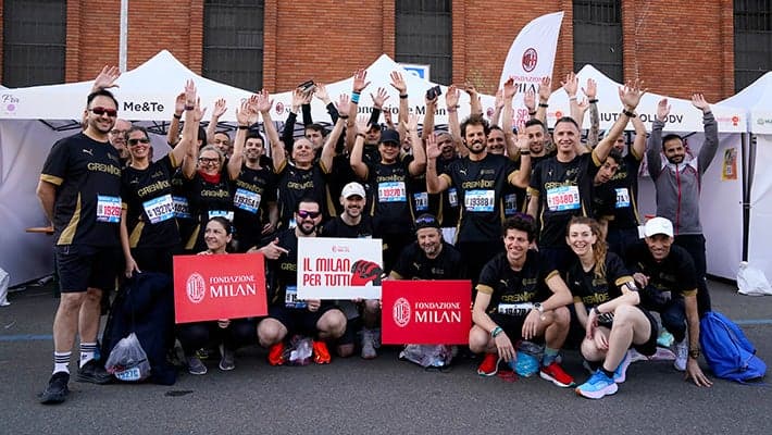 FONDAZIONE MILAN TAKES CENTRE STAGE ONCE AGAIN AT THE MILANO MARATHON 2026