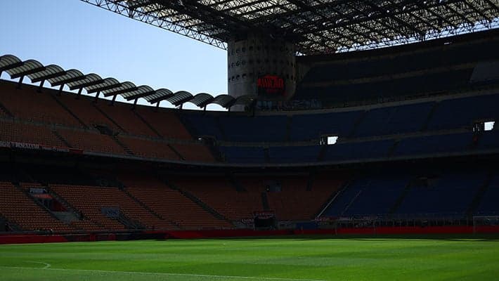 AC MILAN v UDINESE: THE OFFICIAL LINE-UPS