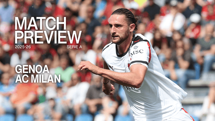 GENOA v AC MILAN: MATCH PREVIEW