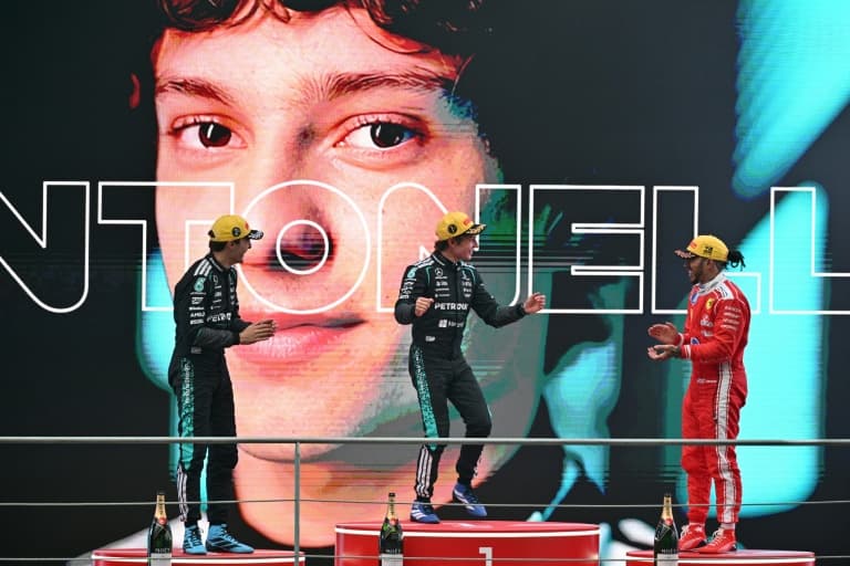 Emotional Andrea Joins Mercedes' Champion Team at Chinese GP!