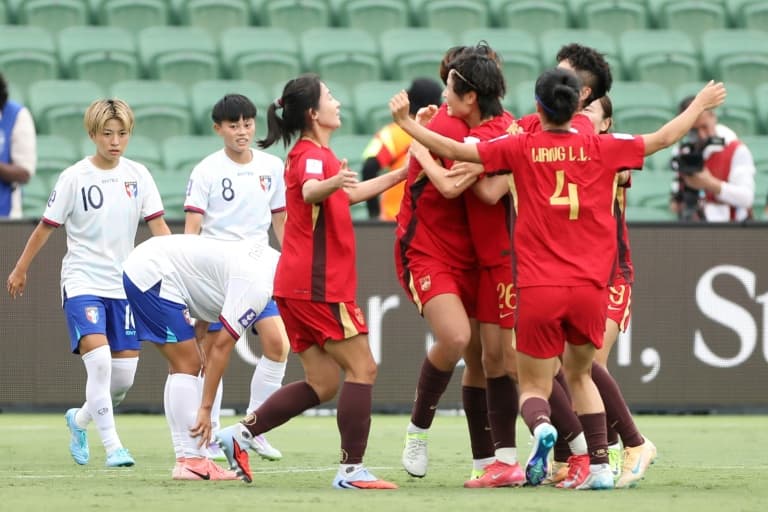 China and South Korea sweep Australia 4-0 in Women's Asian Cup quarterfinals!