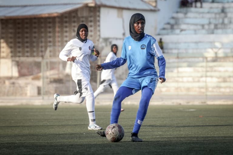 Somalia football slowly becomes a women's game