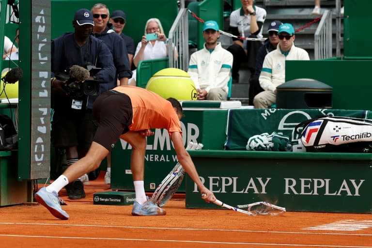 Medvedev thrashed at Monte Carlo as Zverev battles through