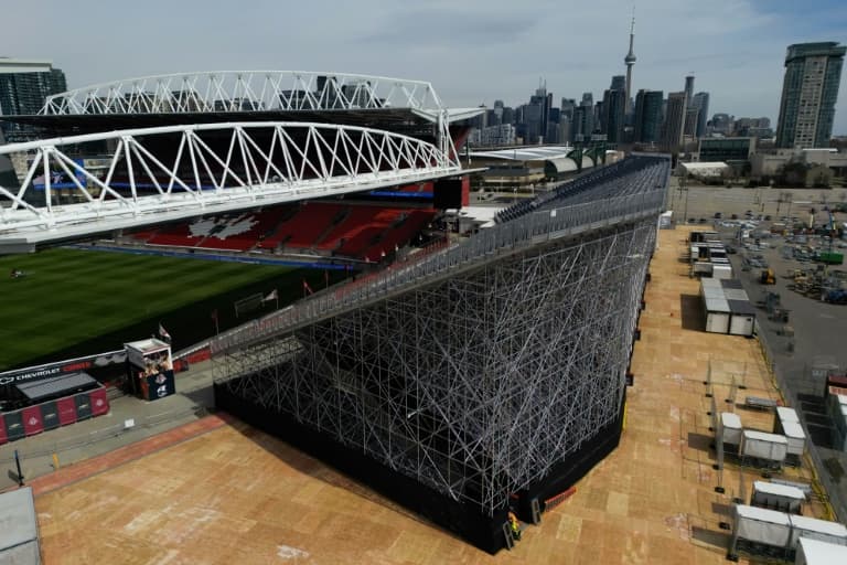 Toronto unveils upgraded World Cup venue after fan scorn