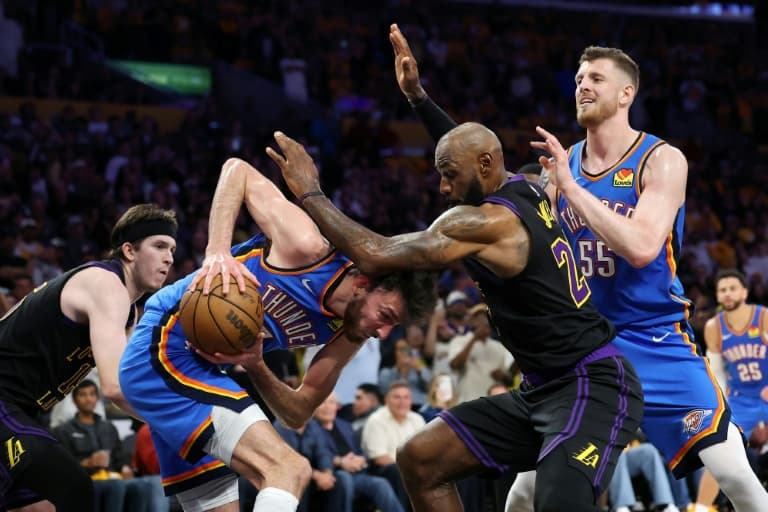 LeBron's Lakers eliminated from NBA playoffs as Thunder seal sweep