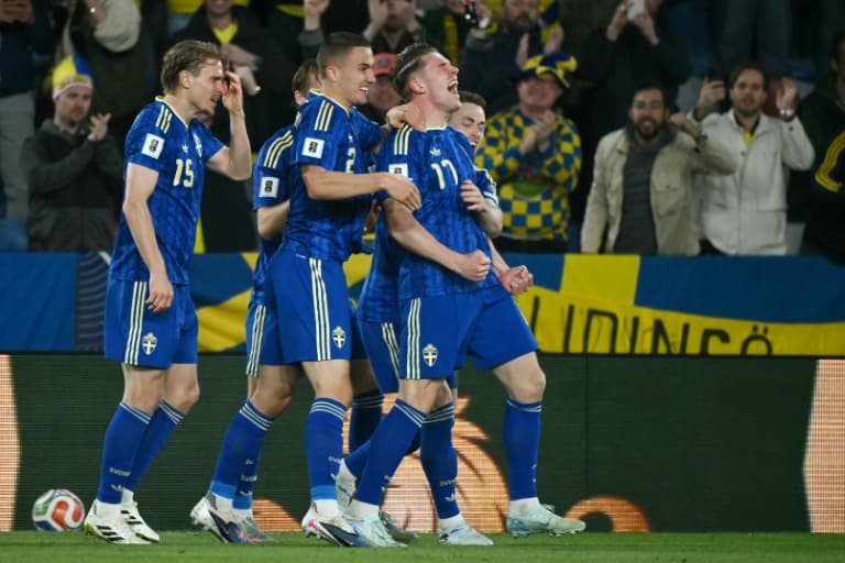 Gyokeres treble sends Sweden past Ukraine in World Cup play-offs