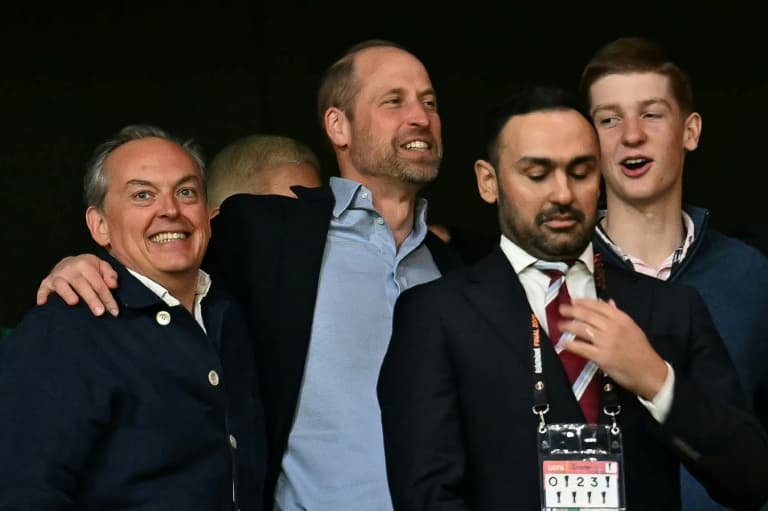McGinn invites Prince William to join Villa's Europa celebrations