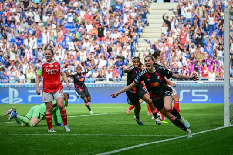 Lyon edge Arsenal to reach women's Champions League final