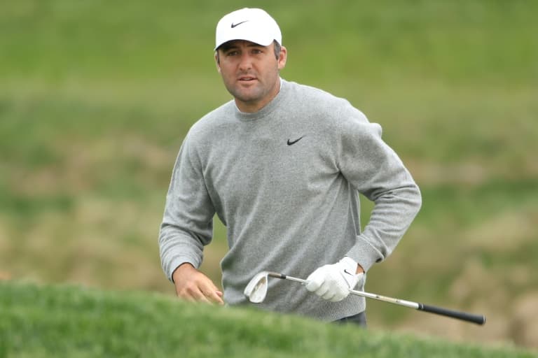 Scheffler's best start of year puts him in PGA lead logjam
