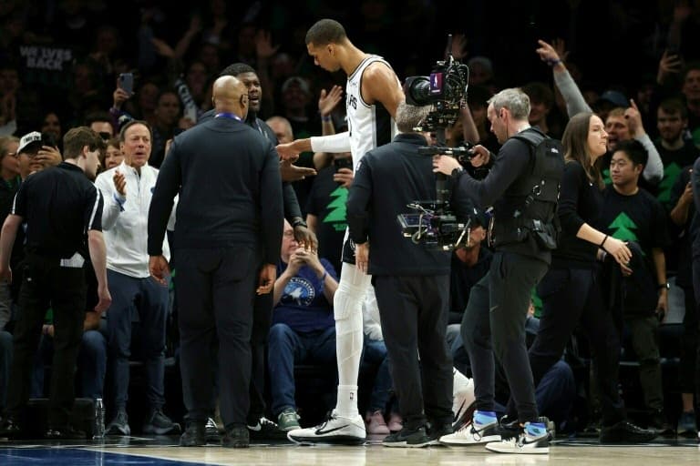 Wembanyama escapes playoff suspension after ejection: NBA source
