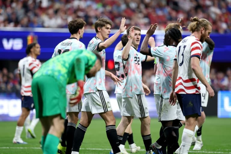 US thrashed 5-2 by Belgium in reality check for World Cup hosts