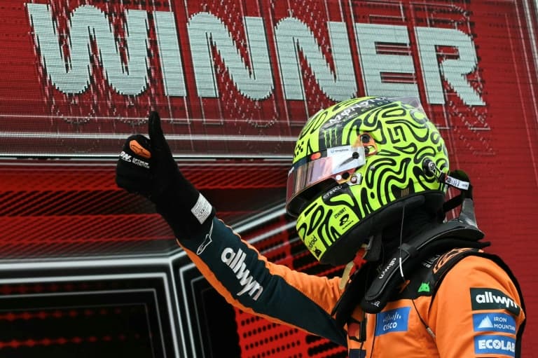 Champion Norris leads Piastri home in sprint 1-2 triumph for McLaren