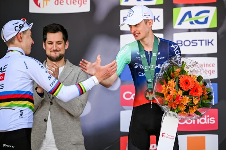 Pogacar vows to keep going until Seixas 'destroys' him