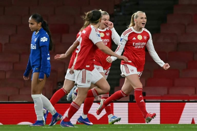 Advantage Arsenal in women's Champions League quarter-final against Chelsea